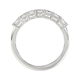 14K WHITE GOLD 2.00CT EMERALD DIAMOND LADIES BAND